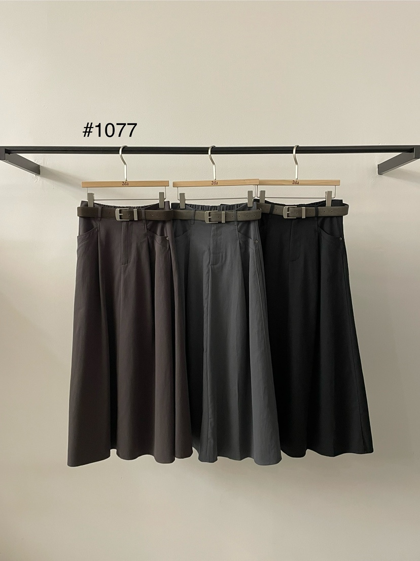 2DA/DARIMI-P東大門㊣實拍女裝新品人氣25秋冬長裙含腰帶2DA/DARIMI-P長裙
