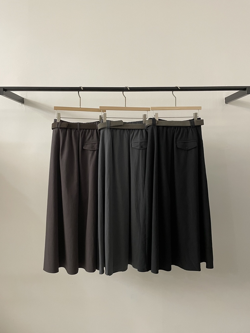2DA/DARIMI-P東大門㊣實拍女裝新品人氣25秋冬長裙含腰帶2DA/DARIMI-P長裙