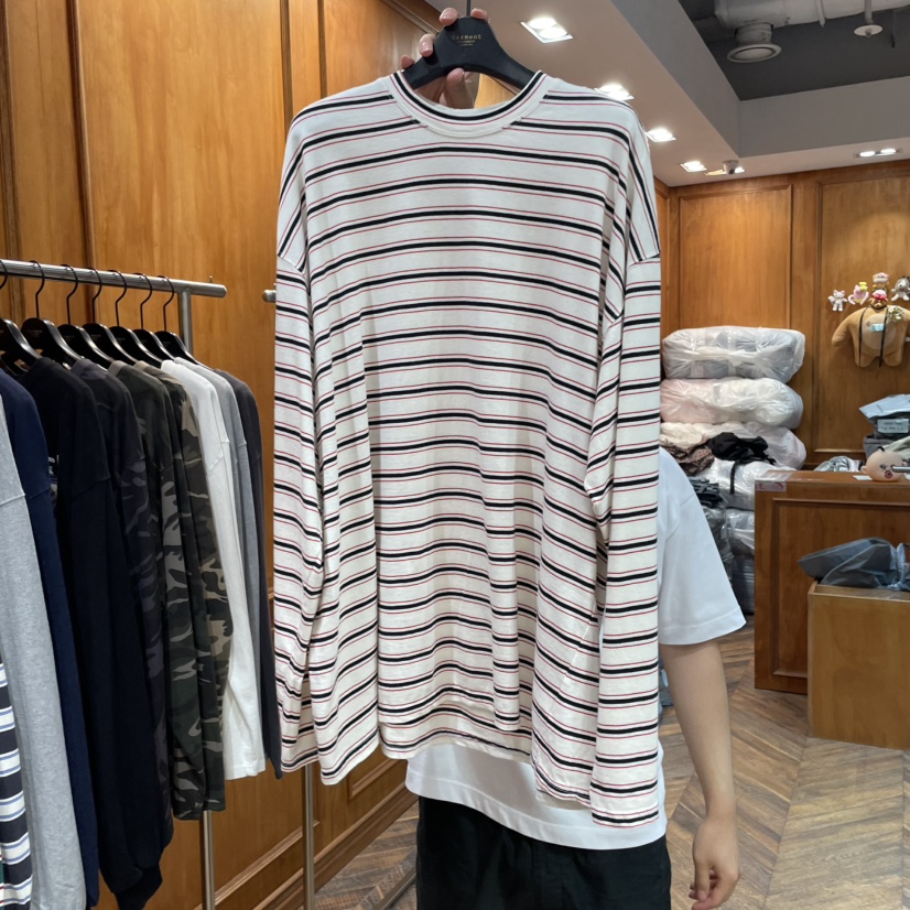 GARMENT-P東大門㊣直郵女士新品真品推薦休閑25秋冬長袖T恤GARMENT長袖T恤圖色1