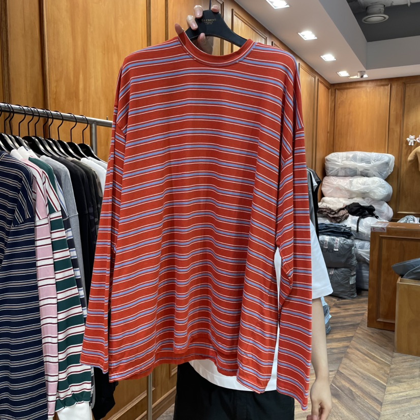 GARMENT-P東大門㊣直郵女士新品真品推薦休閑25秋冬長袖T恤GARMENT長袖T恤圖色2