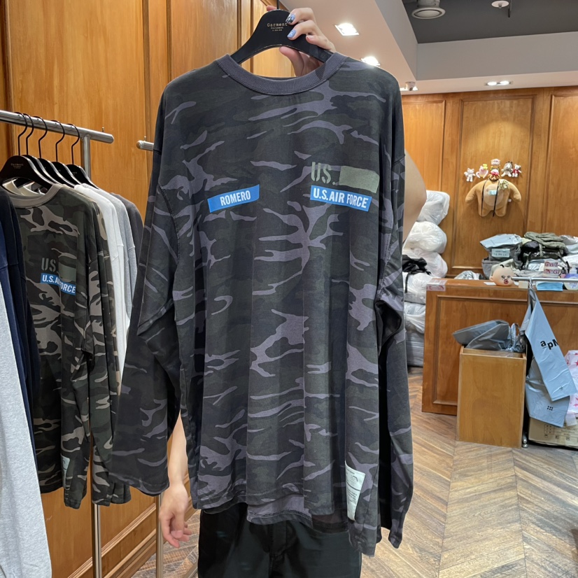 GARMENT-P東大門㊣代購女士新品真品熱賣休閑職業25秋冬長袖T恤GARMENT長袖T恤圖色1