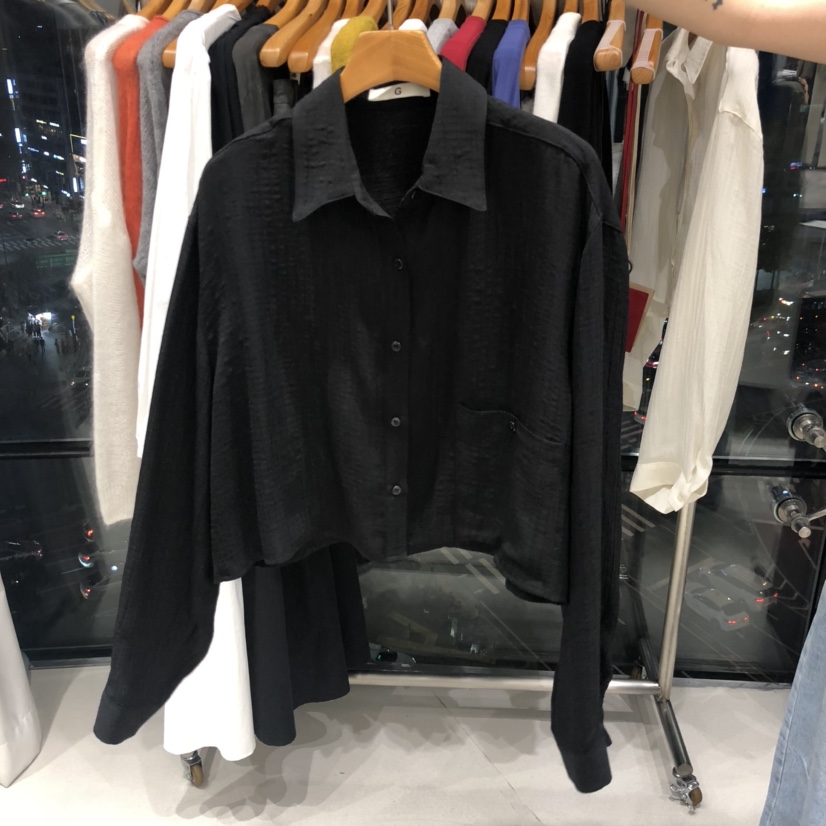 TREND SELLER/G東大門㊣代購女裝新品25秋冬職業襯衫蕾絲衫G/TREND SELLER襯衫/蕾絲衫圖色3
