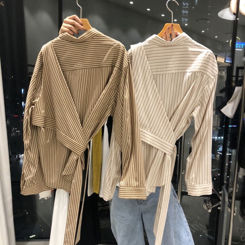 TREND SELLER/G東大門㊣代購女士新品職業時尚襯衫蕾絲衫G/TREND SELLER襯衫/蕾絲衫
