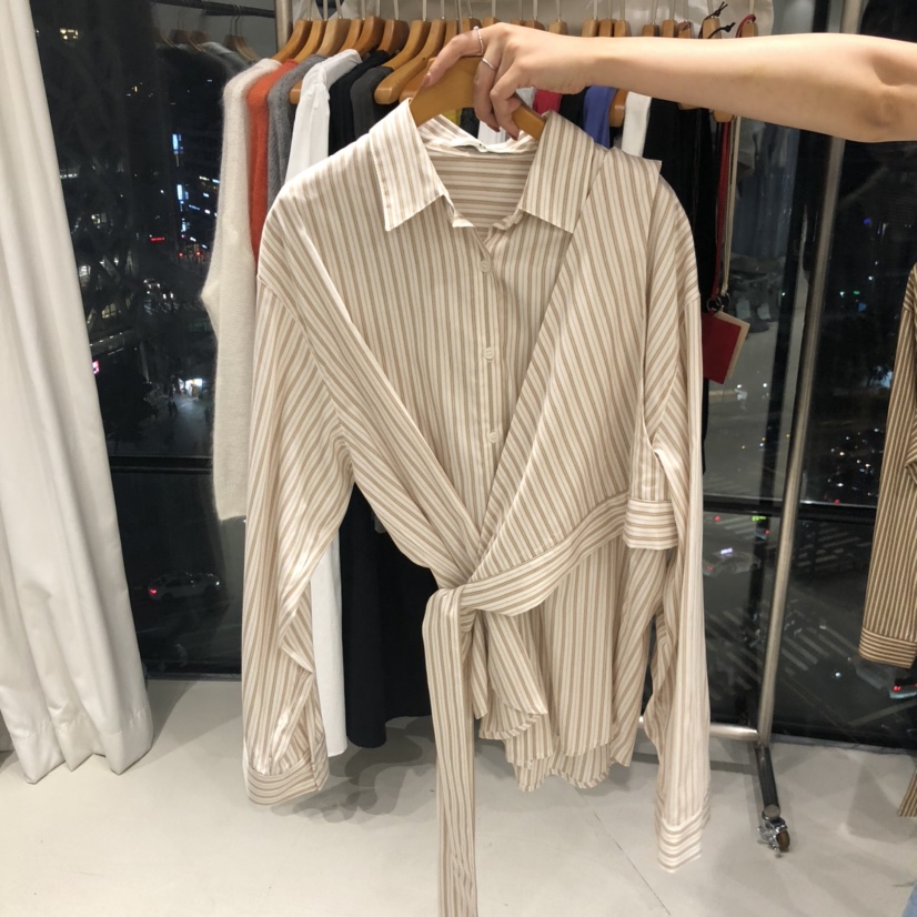 TREND SELLER/G東大門㊣代購女士新品職業時尚襯衫蕾絲衫G/TREND SELLER襯衫/蕾絲衫圖色2