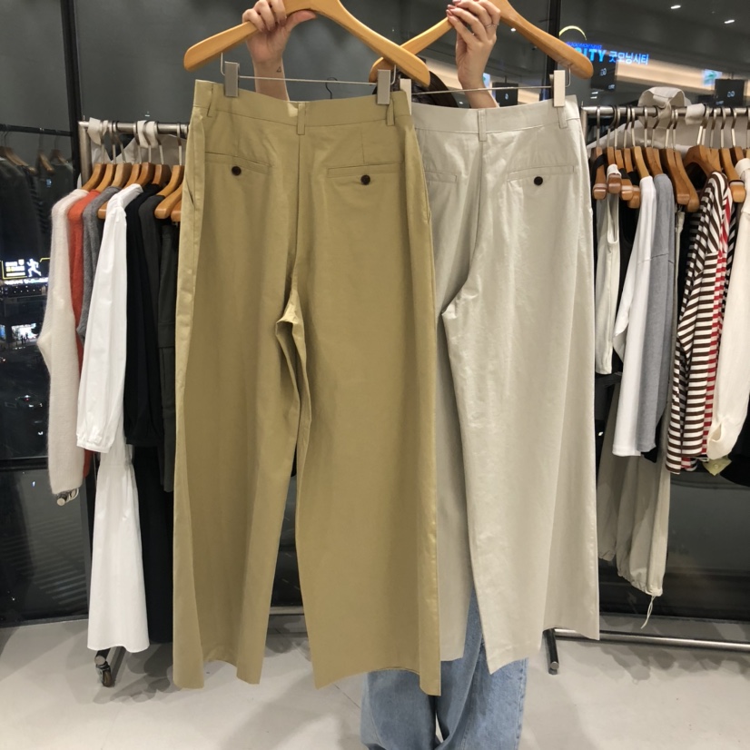 TREND SELLER/G韓國代購㊣女裝新款真品職業25秋冬休閑褲G/TREND SELLER休閑褲