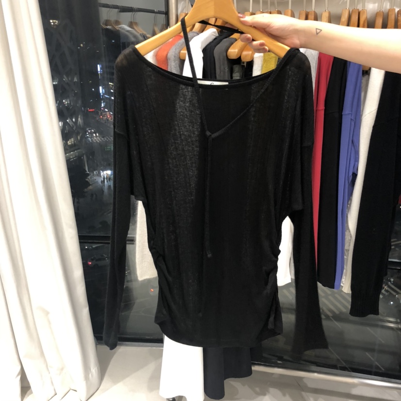TREND SELLER/G韓國代購㊣女士新款職業推薦時尚熱賣長袖T恤G/TREND SELLER長袖T恤圖色3