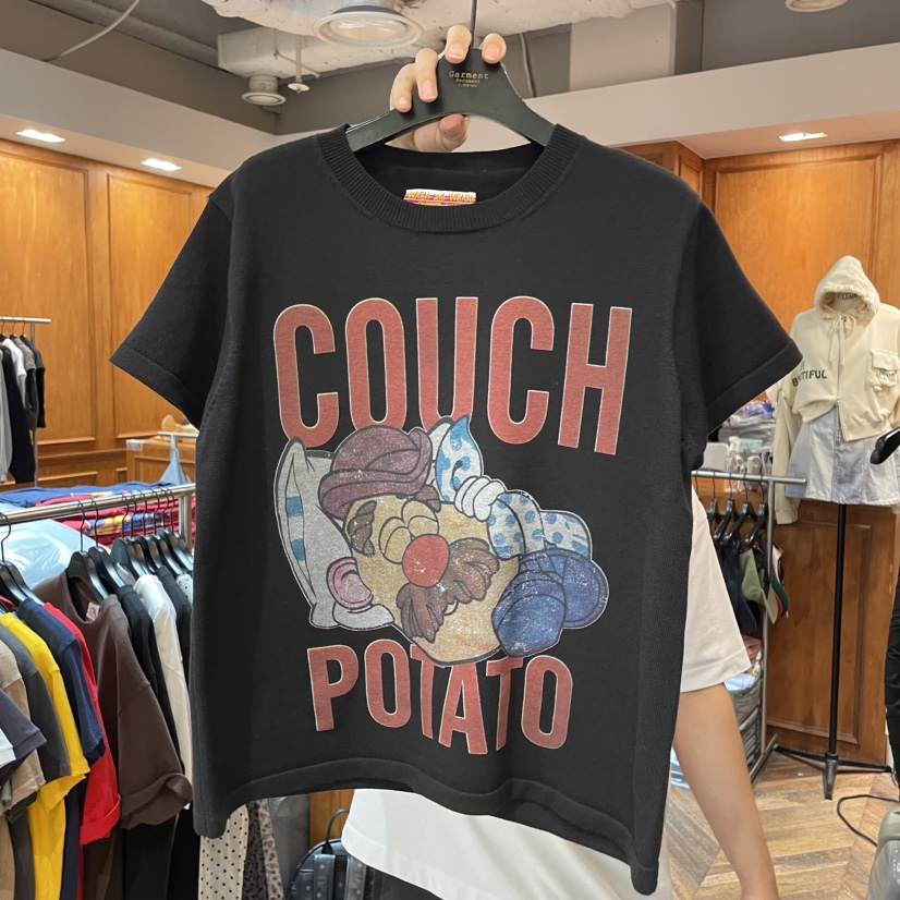 GARMENT-P韓國代購㊣女士新品真品25秋冬職業人氣推薦時尚T恤GARMENTT恤圖色3