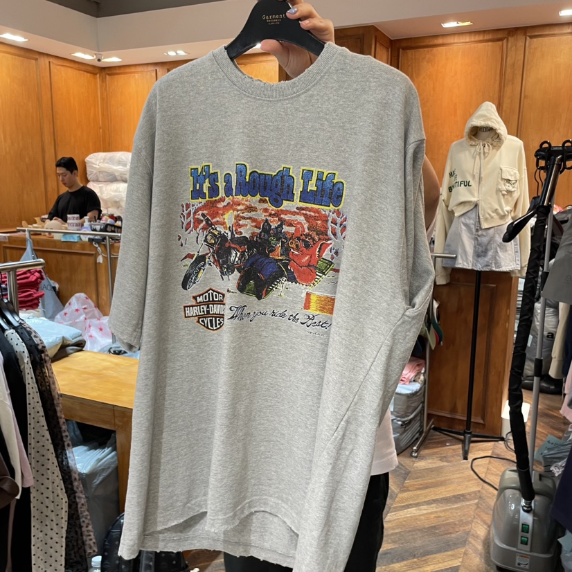 GARMENT-P東大門㊣直郵女士新款推薦熱賣時尚休閑真品25秋冬T恤GARMENTT恤圖色3