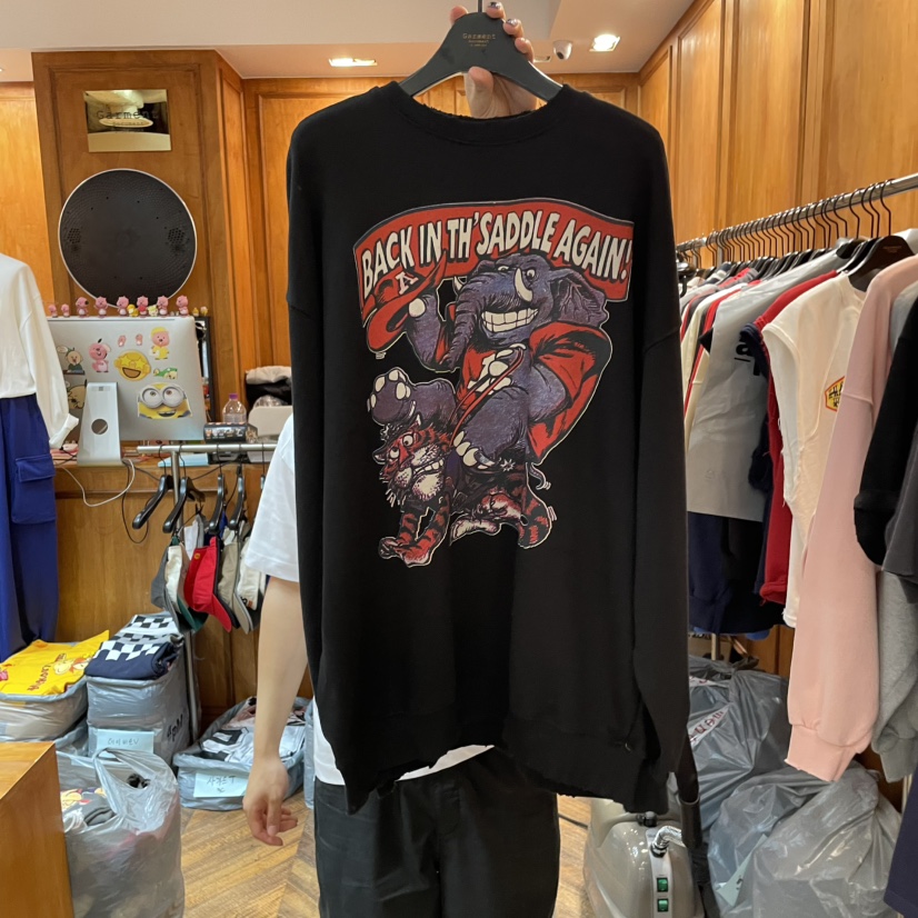 GARMENT-P東大門㊣代購女士新品推薦休閑25秋冬真品熱賣衛衣GARMENT衛衣圖色3