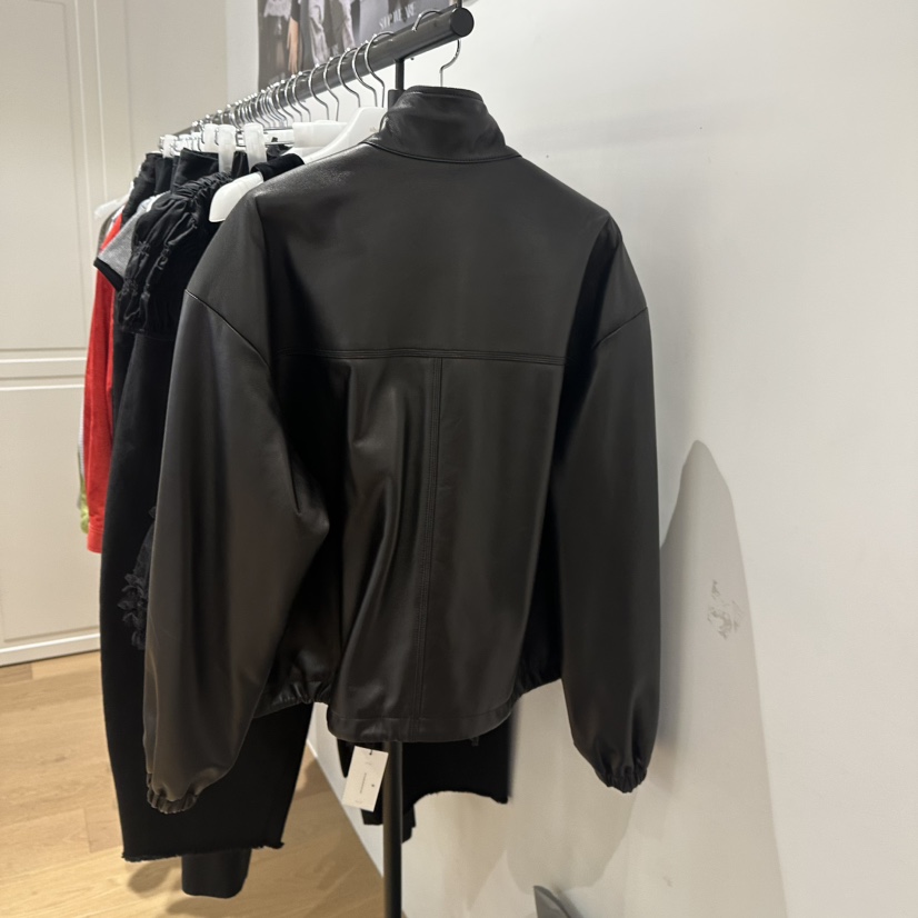 WE ARE/WELOVER韓國代購㊣女裝新款熱賣休閑25秋冬職業皮衣SHOP_WE ARE皮衣