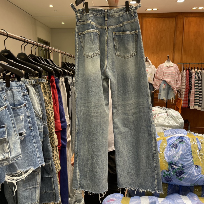 GARMENT-P東大門㊣代購女士新品25秋冬休閑真品職業牛仔褲GARMENT牛仔褲
