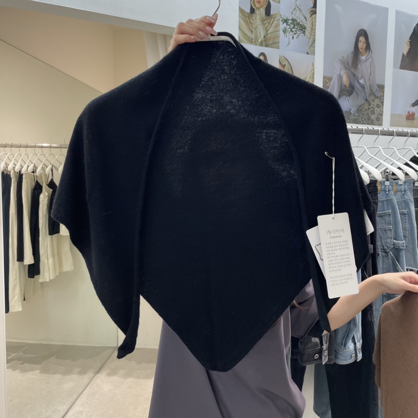 MARAN-P東大門㊣實拍女士新品熱賣人氣25秋冬圍巾披肩羊絨MARAN圍巾/披肩圖色4