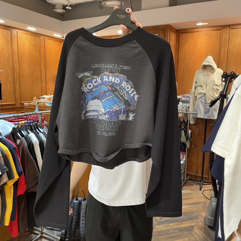 GARMENT-P東大門㊣代購女裝新款休閑推薦熱賣時尚人氣長袖T恤GARMENT長袖T恤圖色3