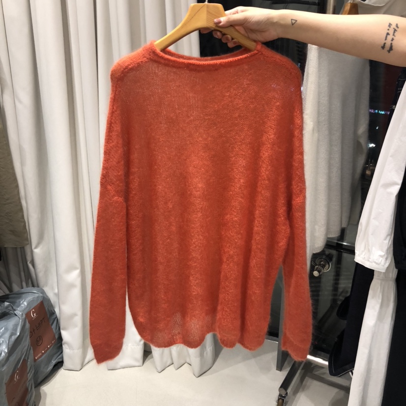 TREND SELLER/G東大門㊣直郵女士新款25秋冬職業毛衣馬海毛G/TREND SELLER毛衣