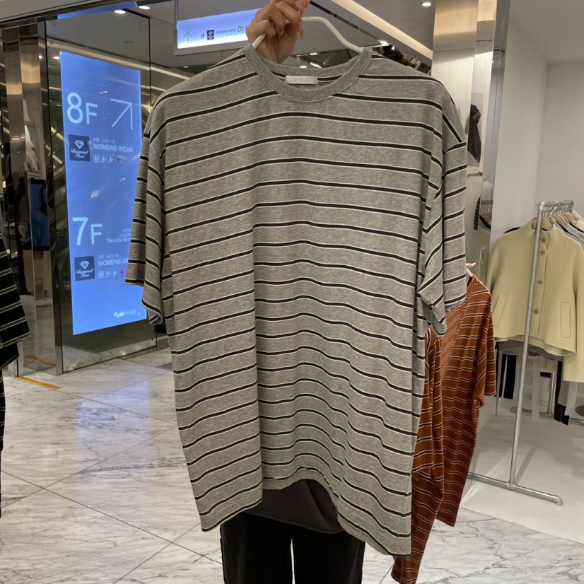 MARAN-P東大門㊣直郵女裝新品真品時尚25秋冬休閑人氣T恤條紋MARANT恤圖色2