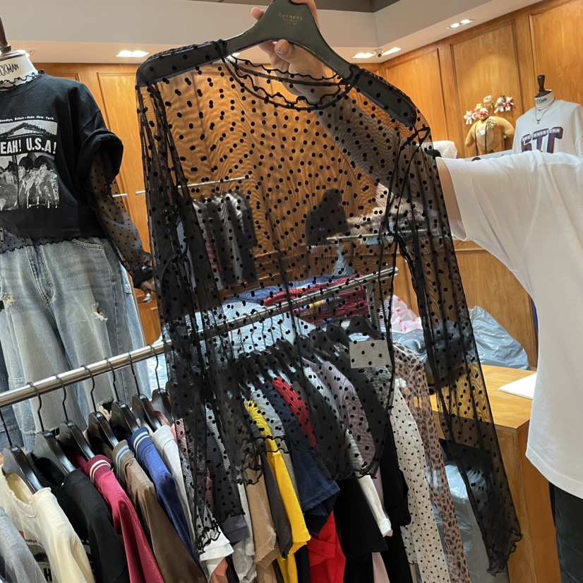 GARMENT-P韓國代購㊣女士新款人氣推薦時尚職業25秋冬長袖T恤GARMENT長袖T恤圖色2