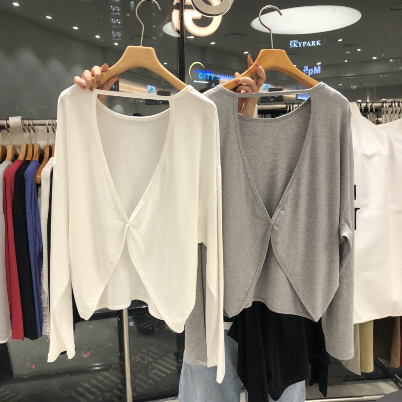 TREND SELLER/G韓國代購㊣女裝新款時尚休閑25秋冬長袖T恤G/TREND SELLER長袖T恤
