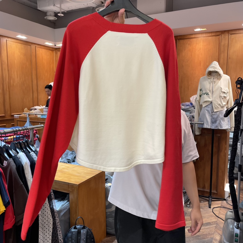 GARMENT-P東大門㊣直郵女士新款25秋冬推薦熱賣人氣長袖T恤GARMENT長袖T恤