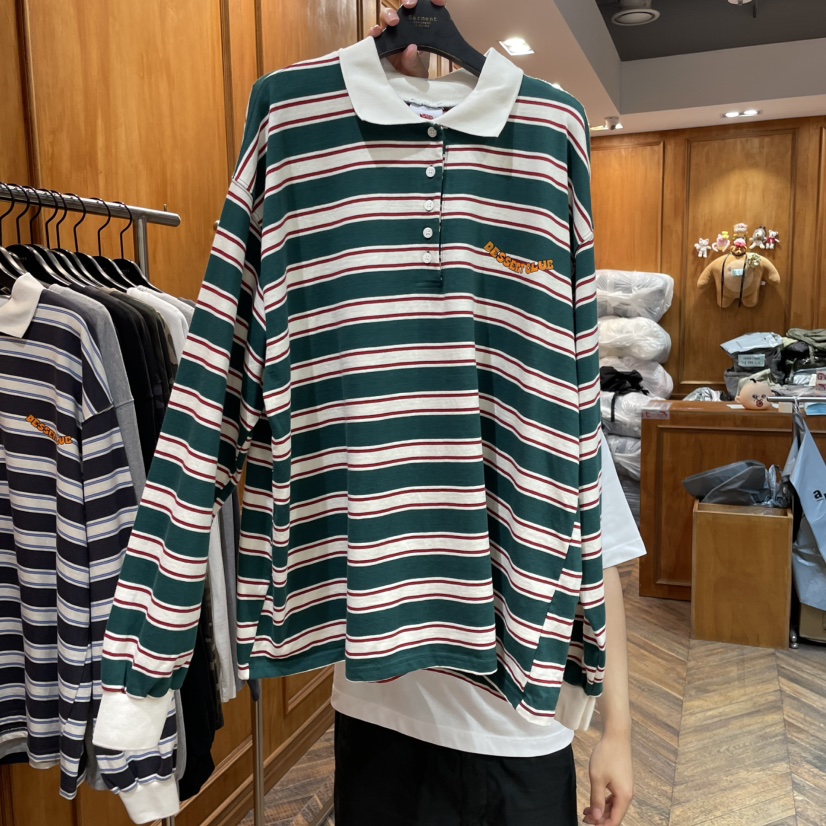 GARMENT-P東大門㊣直郵女裝新款時尚人氣推薦25秋冬長袖T恤GARMENT長袖T恤圖色2