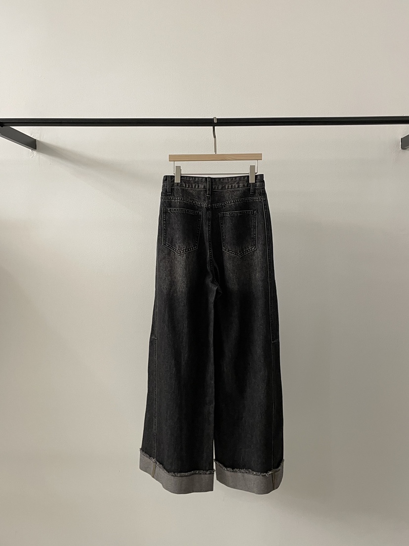 2DA/DARIMI-P韓國代購㊣女裝新品25秋冬熱賣職業真品牛仔褲2DA/DARIMI-P牛仔褲