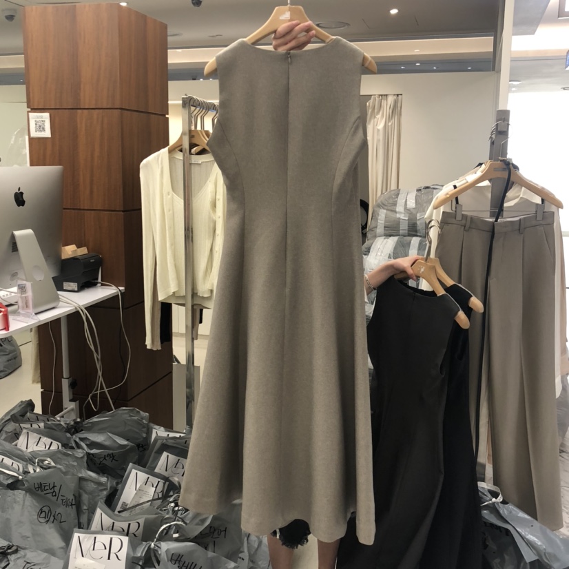 MER東大門㊣直郵女裝新品真品人氣熱賣推薦休閑職業25秋冬連衣裙MER/ANGELO BIANCO連衣裙