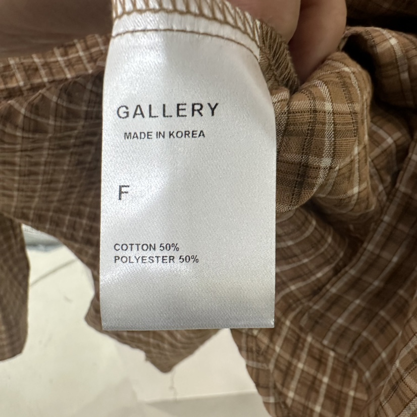 GALLERY-P韓國代購㊣女裝新品推薦25秋冬職業時尚襯衫蕾絲衫GALLERY襯衫/蕾絲衫