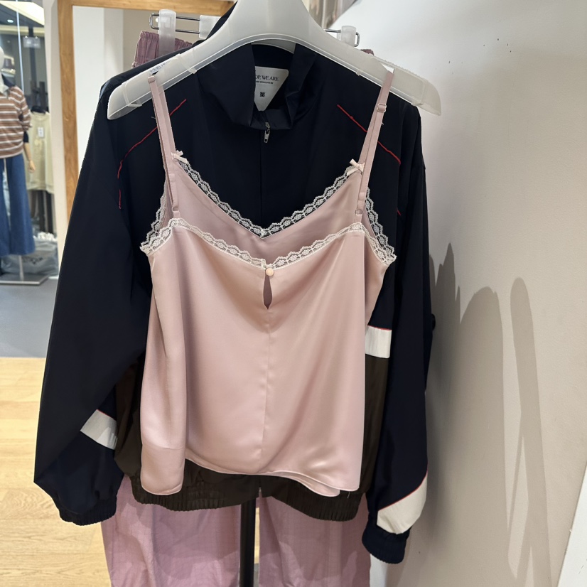 WE ARE/WELOVER韓國代購㊣女士新款時尚休閑真品吊帶背心SHOP_WE ARE吊帶/背心