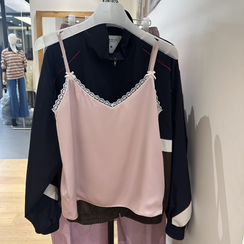 WE ARE/WELOVER韓國代購㊣女士新款時尚休閑真品吊帶背心SHOP_WE ARE吊帶/背心圖色1