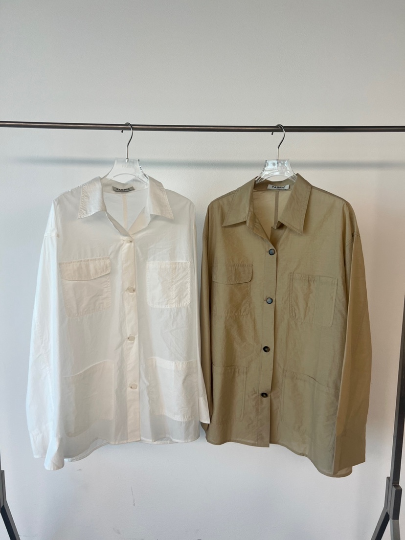 FABRIC東大門㊣實拍女士新品真品人氣25秋冬休閑襯衫蕾絲衫FABRIC襯衫/蕾絲衫