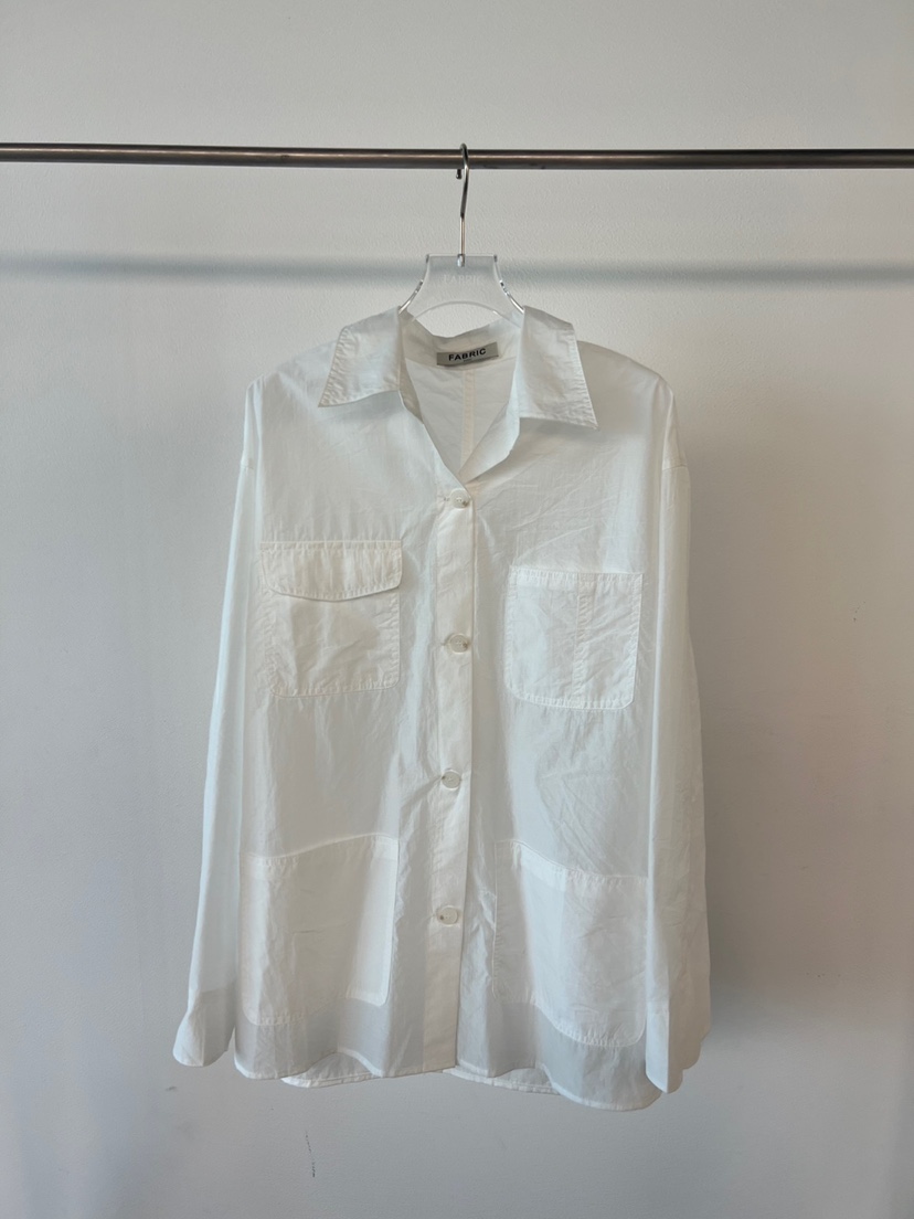FABRIC東大門㊣實拍女士新品真品人氣25秋冬休閑襯衫蕾絲衫FABRIC襯衫/蕾絲衫圖色1