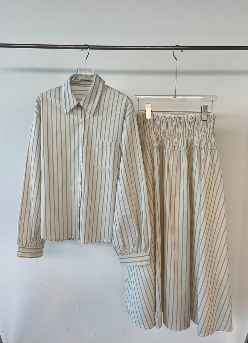 FABRIC東大門㊣實拍女裝新款職業休閑推薦真品時尚套裝兩件套FABRIC套裝圖色1