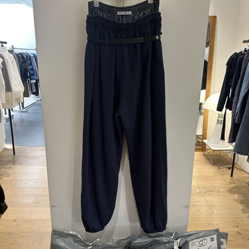 WE ARE/WELOVER韓國代購㊣女士新款25秋冬休閑褲不含腰帶SHOP_WE ARE休閑褲