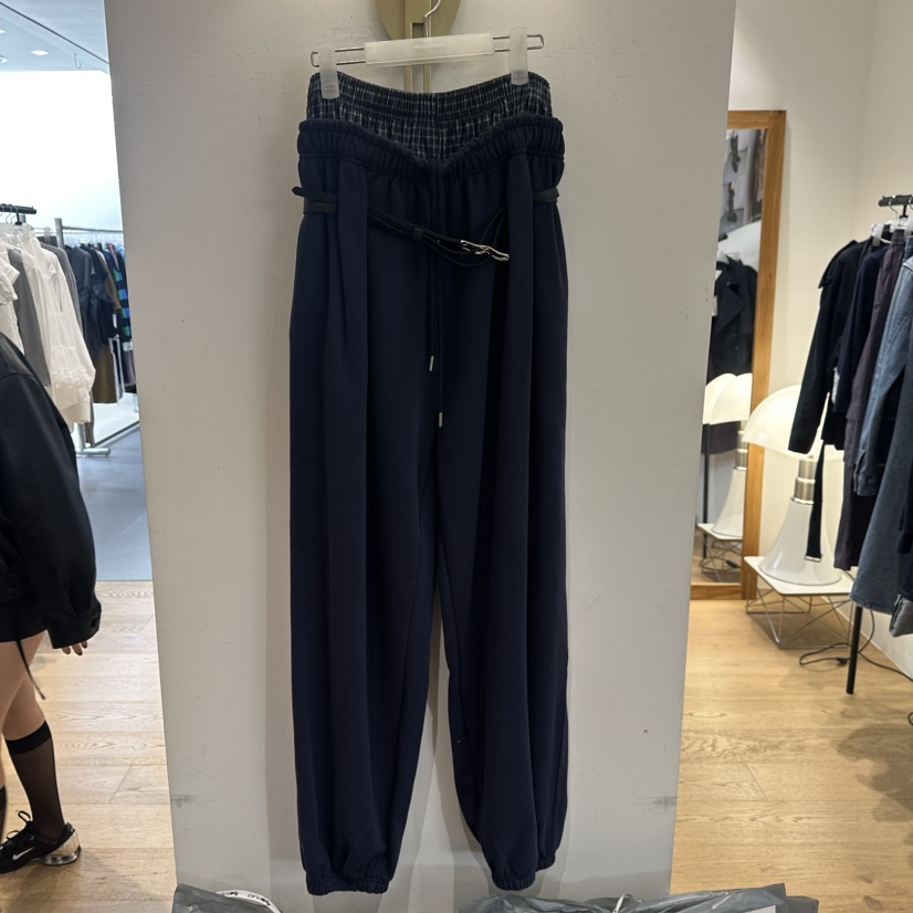 WE ARE/WELOVER韓國代購㊣女士新款25秋冬休閑褲不含腰帶SHOP_WE ARE休閑褲圖色2