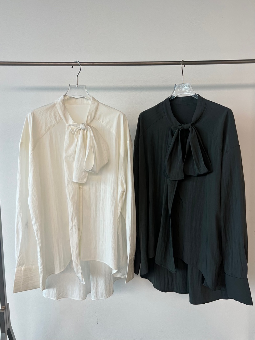 FABRIC韓國代購㊣女裝新品25秋冬休閑人氣熱賣真品襯衫蕾絲衫FABRIC襯衫/蕾絲衫