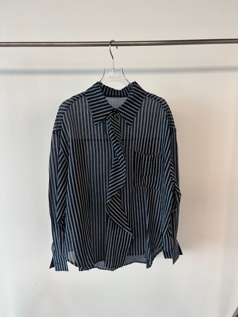 FABRIC韓國直郵㊣女裝新款職業人氣休閑25秋冬熱賣襯衫蕾絲衫FABRIC襯衫/蕾絲衫
