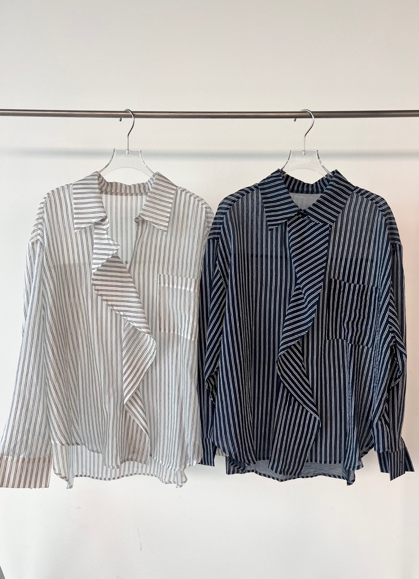 FABRIC韓國直郵㊣女裝新款職業人氣休閑25秋冬熱賣襯衫蕾絲衫FABRIC襯衫/蕾絲衫