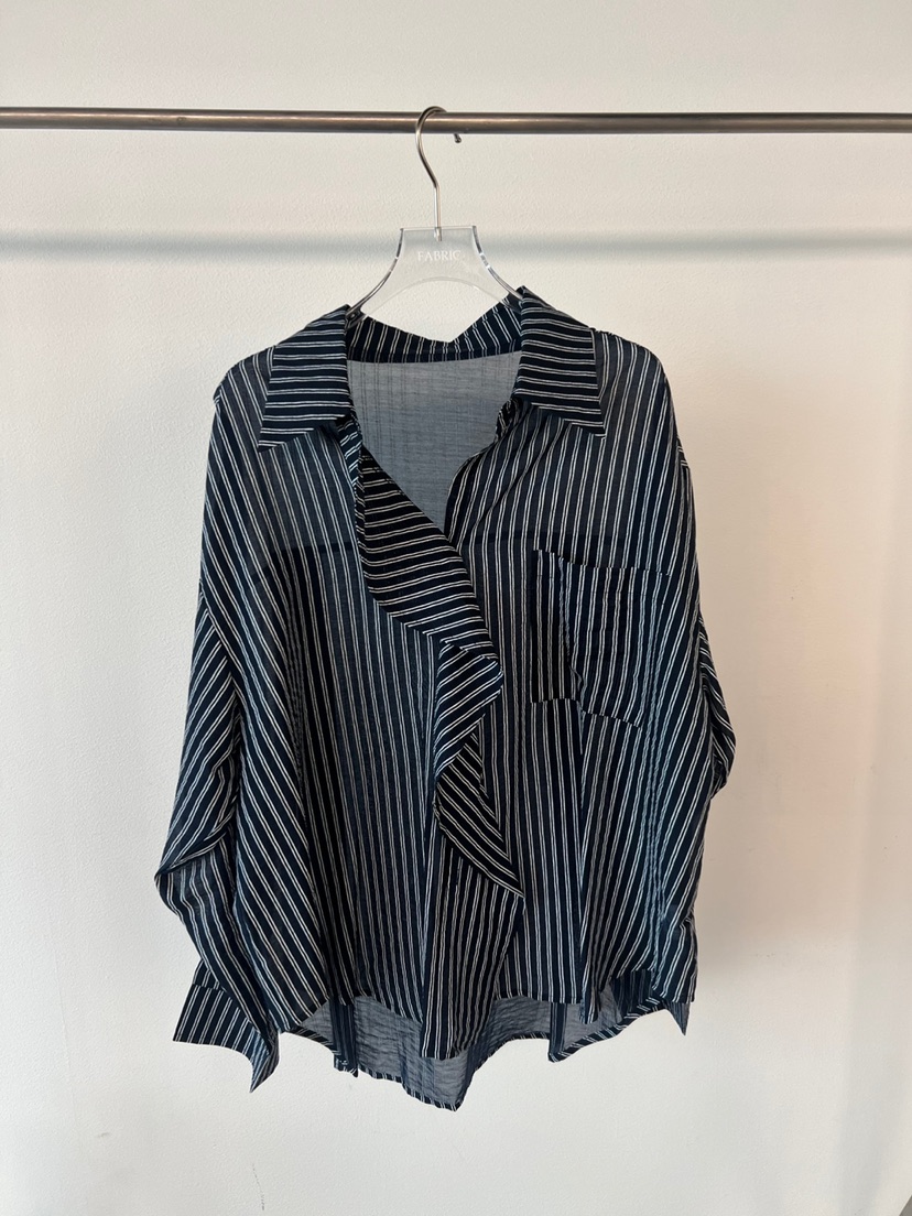 FABRIC韓國直郵㊣女裝新款職業人氣休閑25秋冬熱賣襯衫蕾絲衫FABRIC襯衫/蕾絲衫圖色2