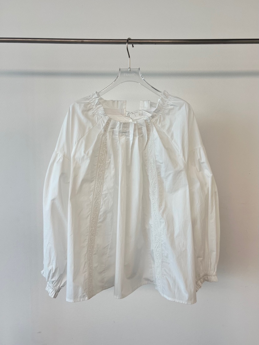 FABRIC東大門㊣直郵女士新品休閑人氣真品推薦襯衫蕾絲衫蕾絲FABRIC襯衫/蕾絲衫圖色1