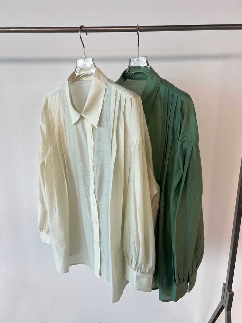 FABRIC東大門㊣直郵女裝新品推薦職業人氣休閑襯衫蕾絲衫絲綢FABRIC襯衫/蕾絲衫