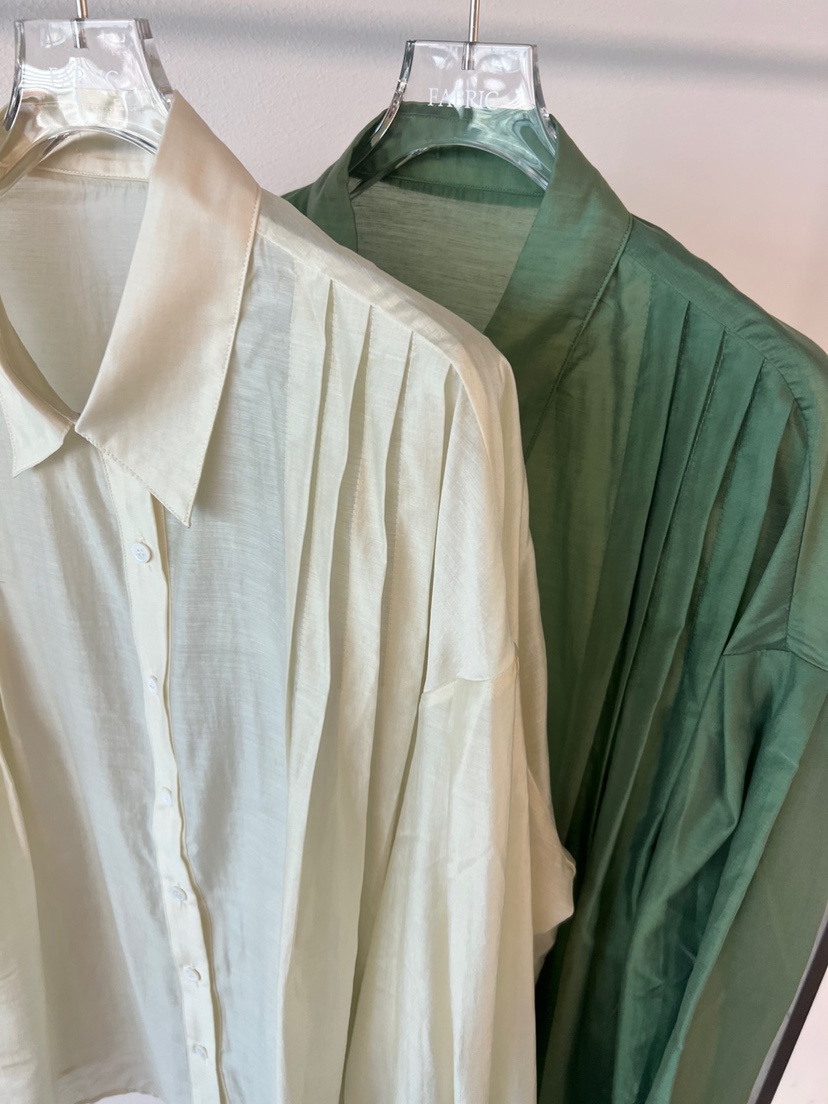 FABRIC東大門㊣直郵女裝新品推薦職業人氣休閑襯衫蕾絲衫絲綢FABRIC襯衫/蕾絲衫