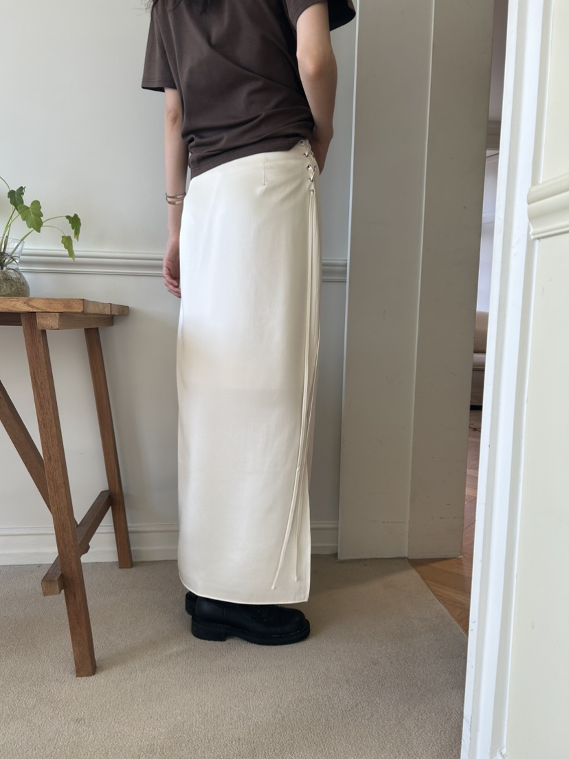 ME MO韓國代購㊣女士新款推薦職業熱賣25秋冬人氣休閑長裙ME MO長裙