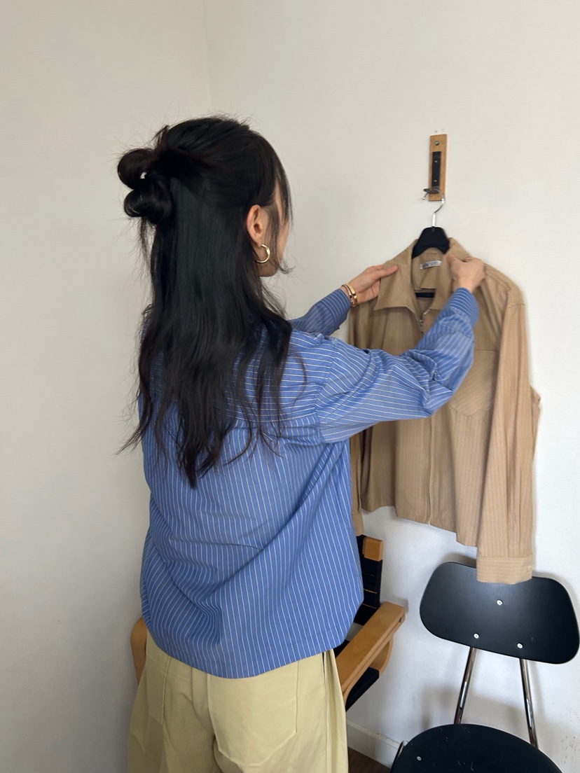 ME MO韓國代購㊣女裝新款推薦時尚職業真品人氣25秋冬夾克ME MO夾克