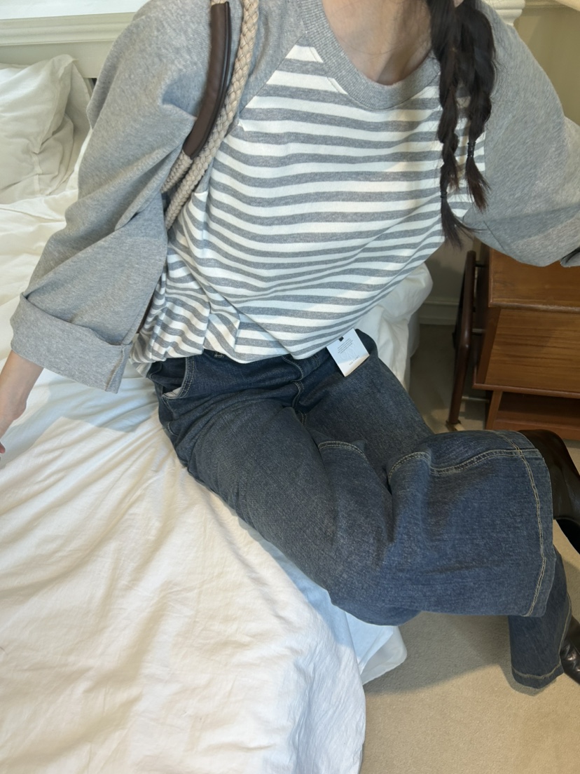 ME MO韓國代購㊣女裝新品人氣推薦25秋冬休閑時尚真品長袖T恤ME MO長袖T恤