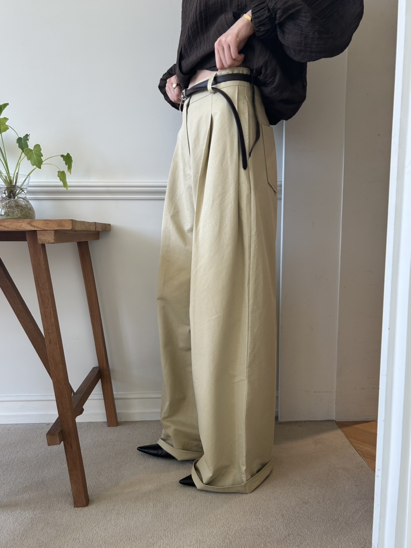 ME MO韓國代購㊣女士新款熱賣25秋冬人氣真品休閑褲不含腰帶ME MO休閑褲