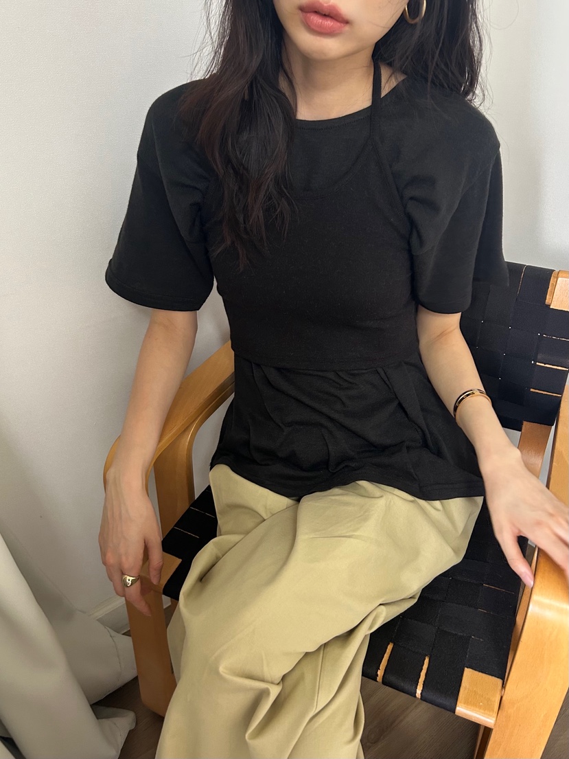 ME MO東大門㊣代購女裝新品25秋冬推薦職業時尚休閑熱賣T恤ME MOT恤