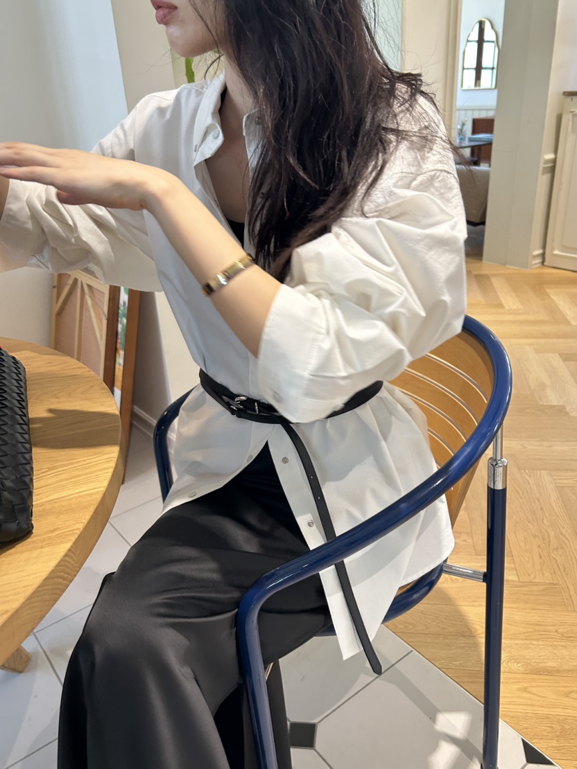 ME MO東大門㊣實拍女士新品休閑熱賣時尚襯衫蕾絲衫不含腰帶ME MO襯衫/蕾絲衫