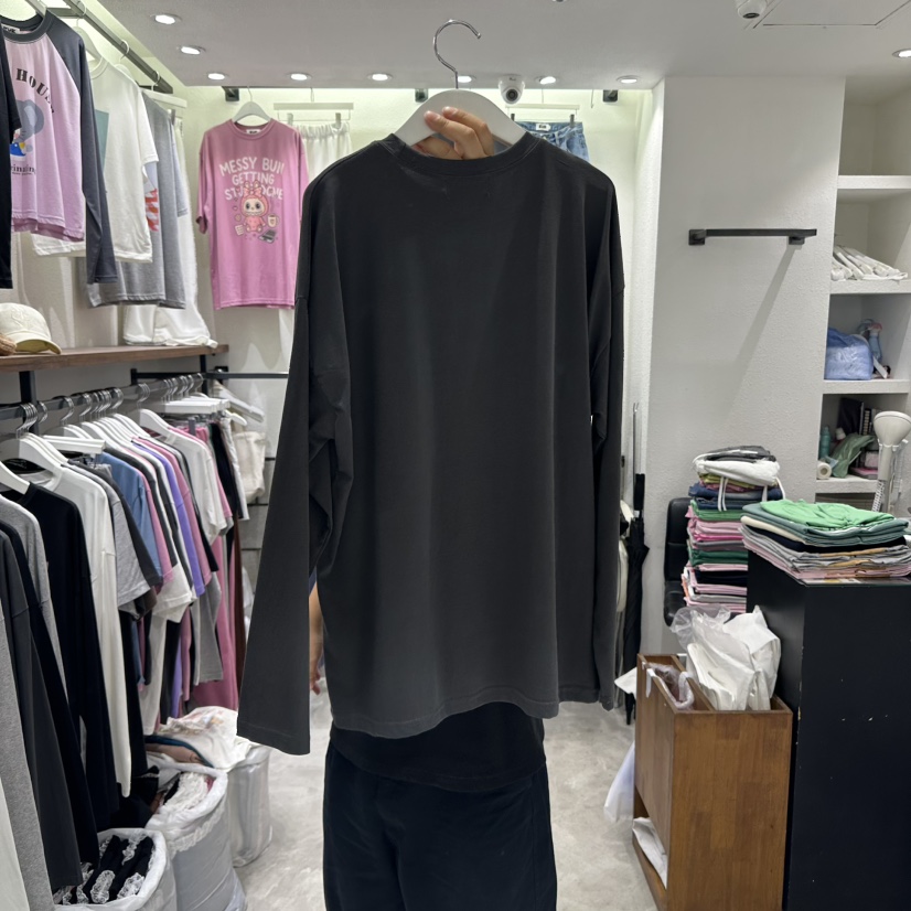 EVE東大門㊣代購女士新品25秋冬時尚熱賣職業真品推薦長袖T恤EVE長袖T恤