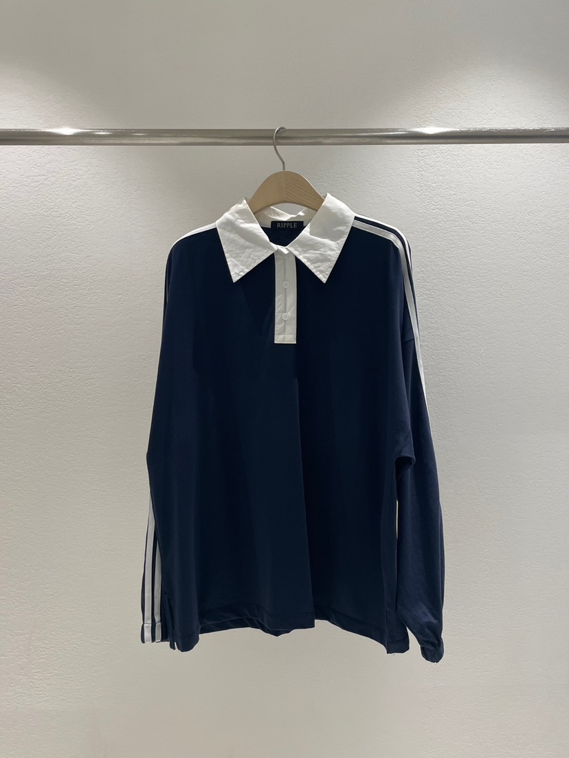RIPPLE韓國代購㊣女裝新品推薦休閑職業熱賣時尚25秋冬長袖T恤RIPPLE長袖T恤圖色2