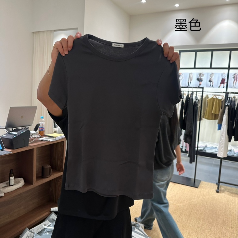 FEBRUARY 11韓國直郵㊣女士新品職業休閑推薦真品人氣時尚T恤FEBRUARY 11T恤圖色4
