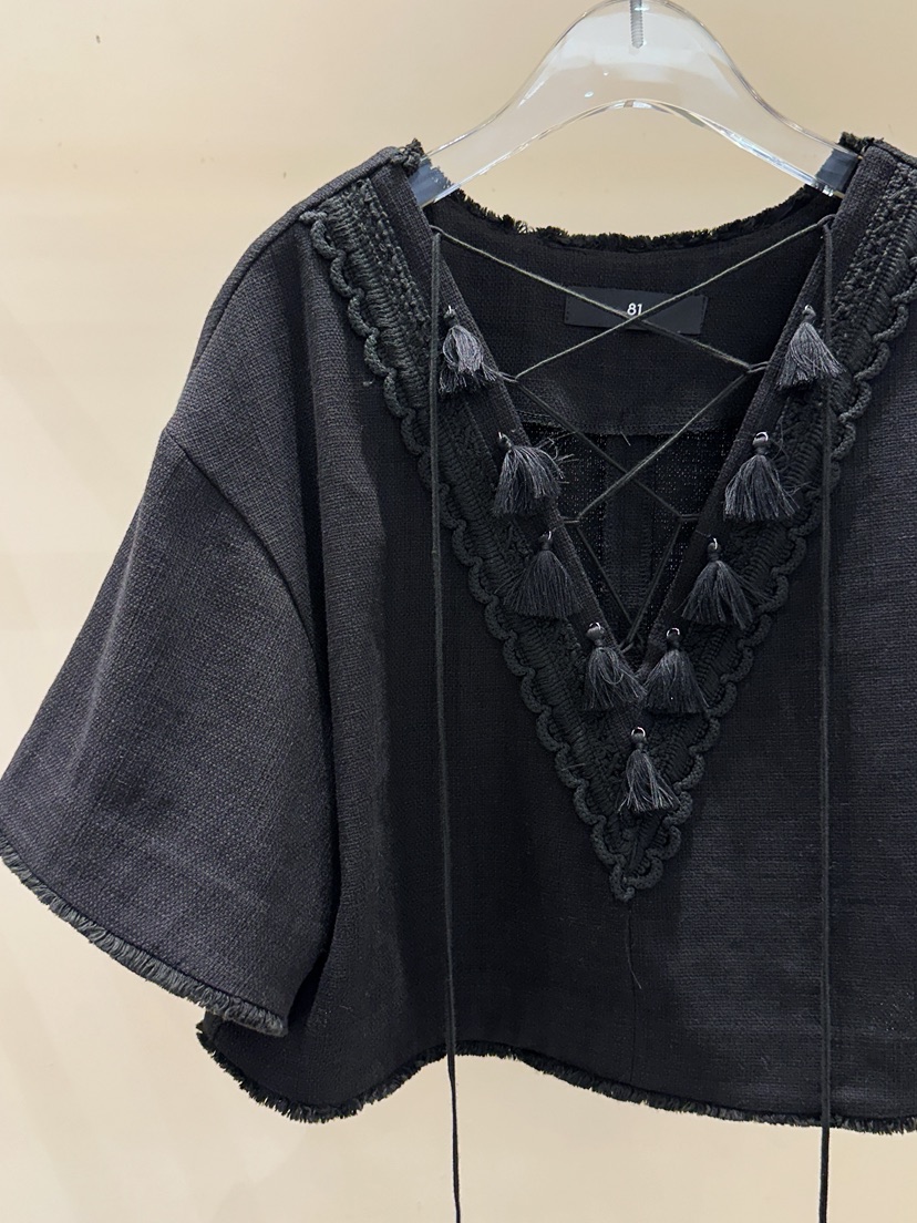 81 MARKET-L韓國代購㊣女士新品職業25秋冬人氣襯衫蕾絲衫81 MARKET-L襯衫/蕾絲衫